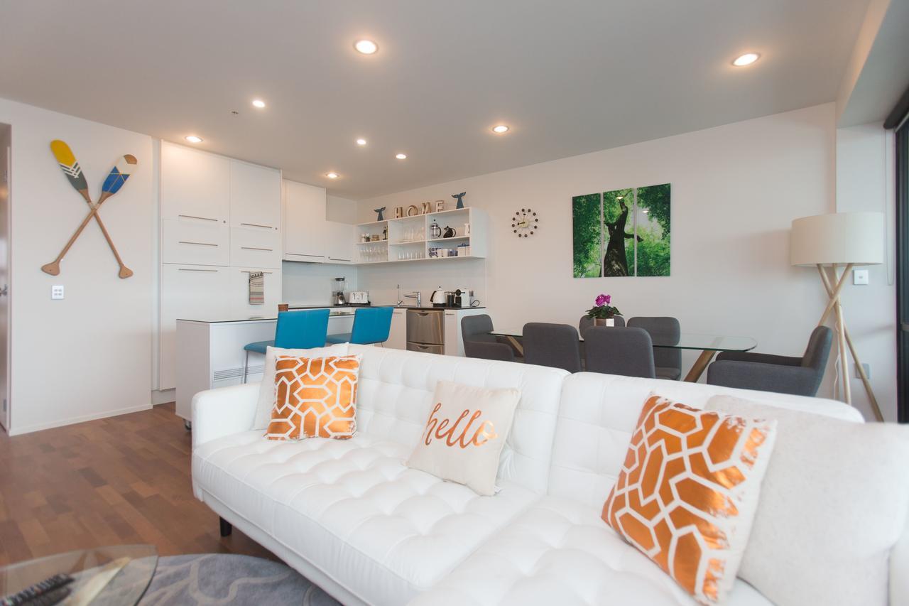 Ferienwohnung Perfect Location With Harbour Views Auckland Exterior foto
