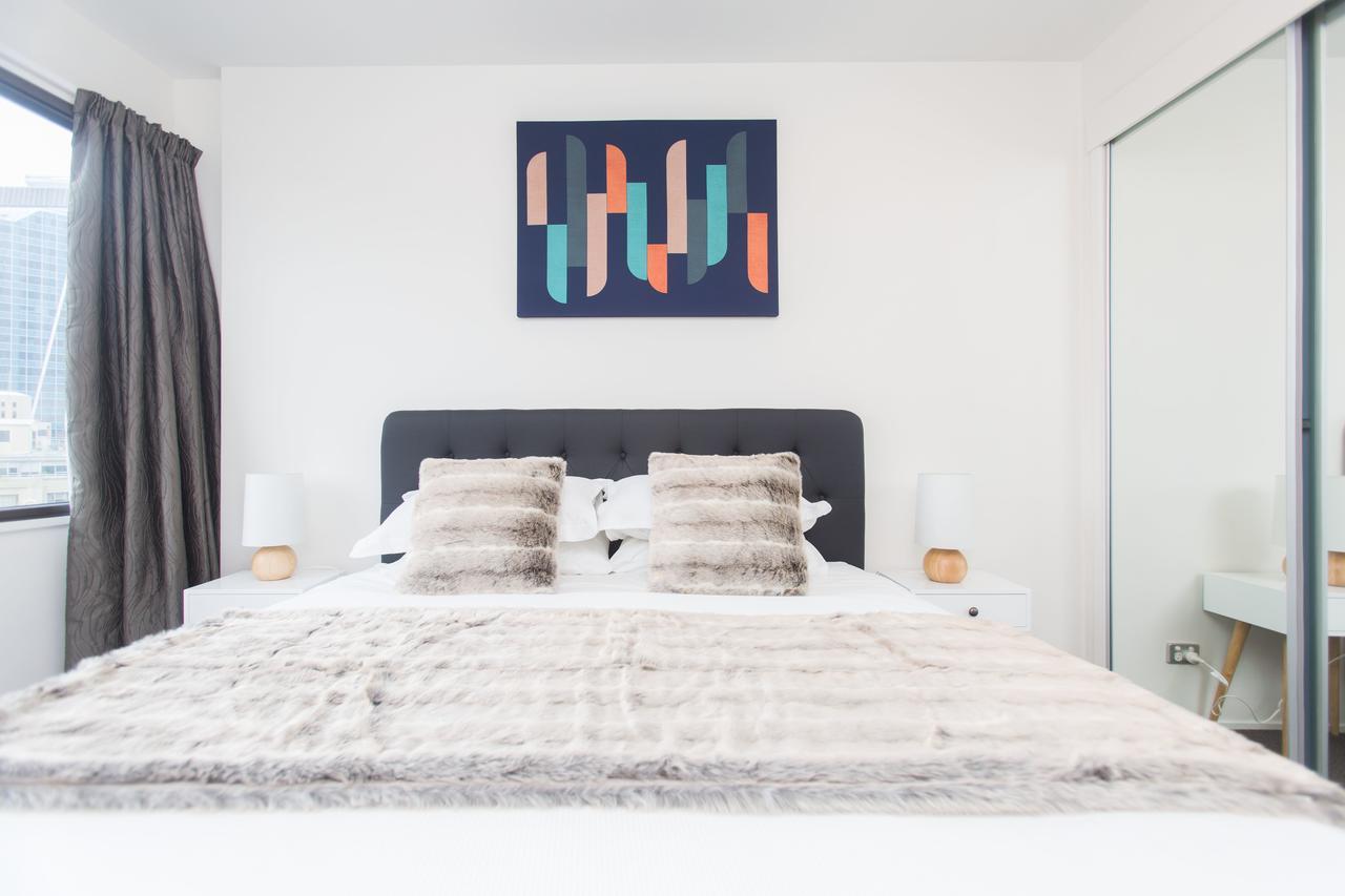 Ferienwohnung Perfect Location With Harbour Views Auckland Exterior foto